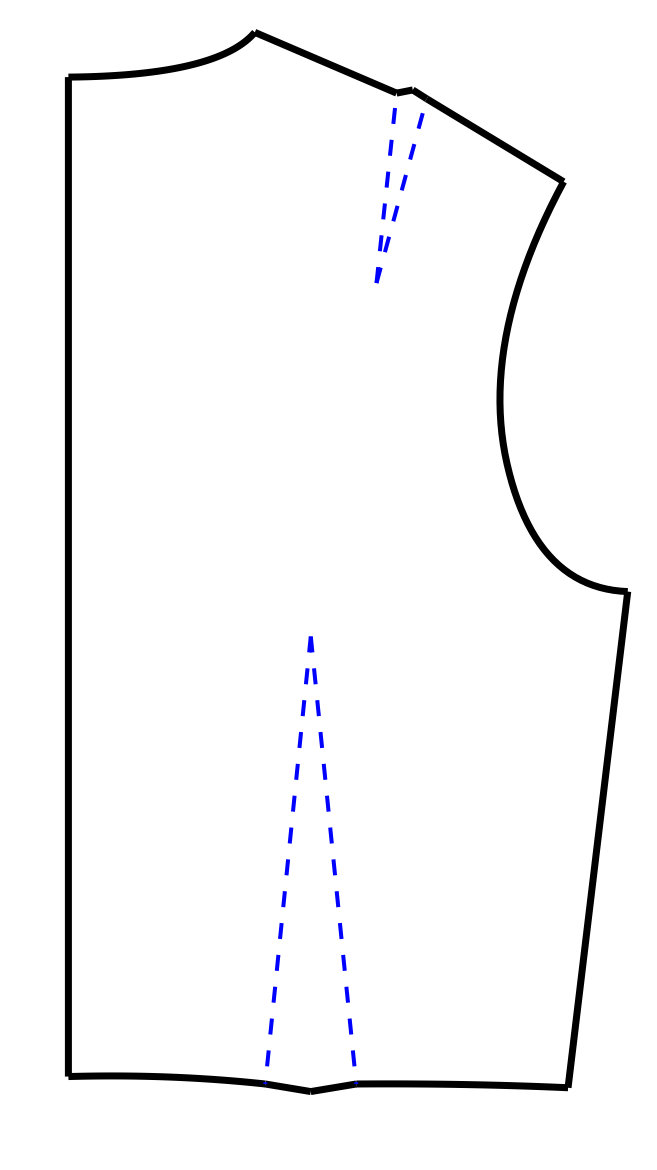 Back Pattern Outline