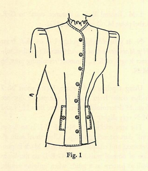 1940s Tailored Jacket Illustration